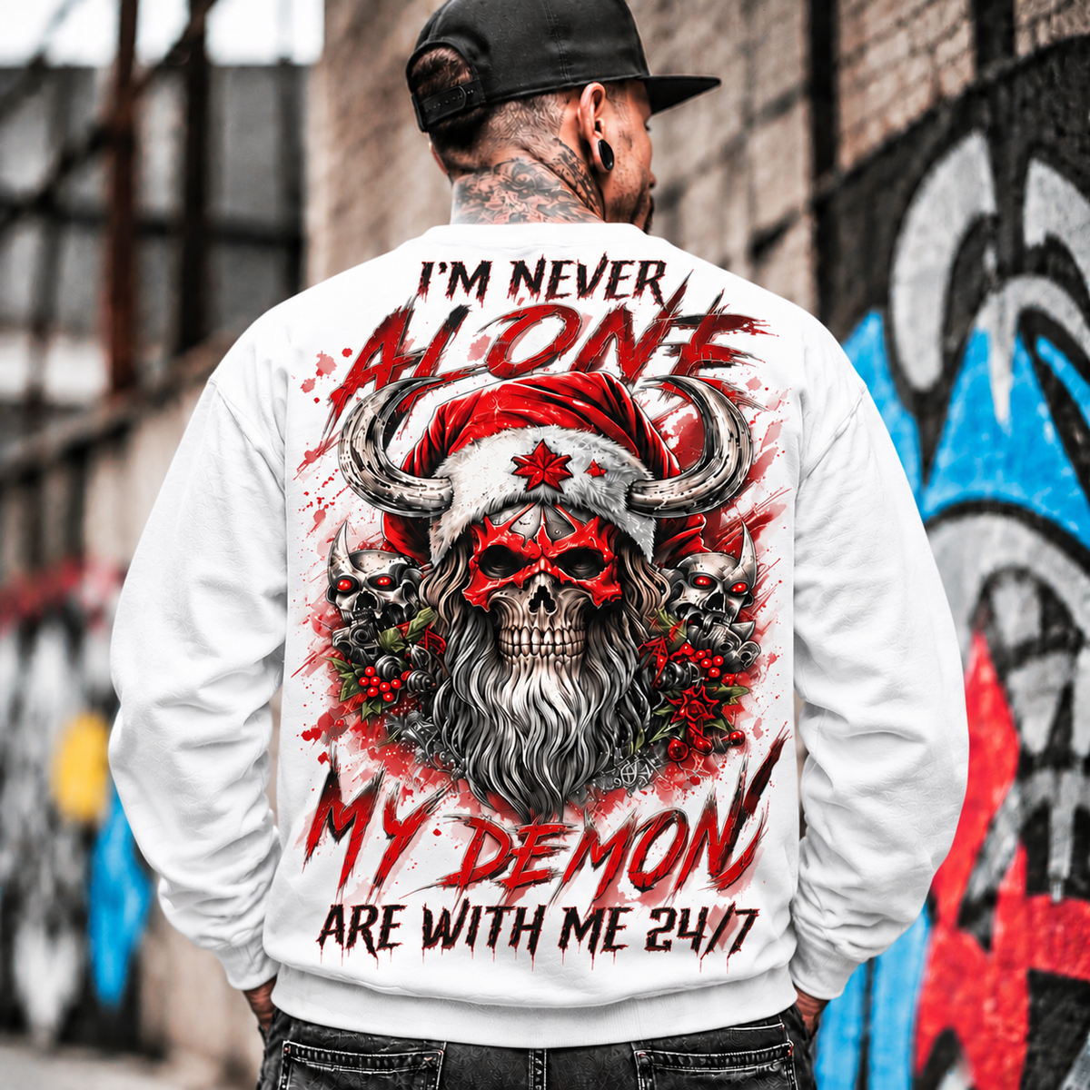 NEVER ALONE — DARK CHRISTMAS STYLE