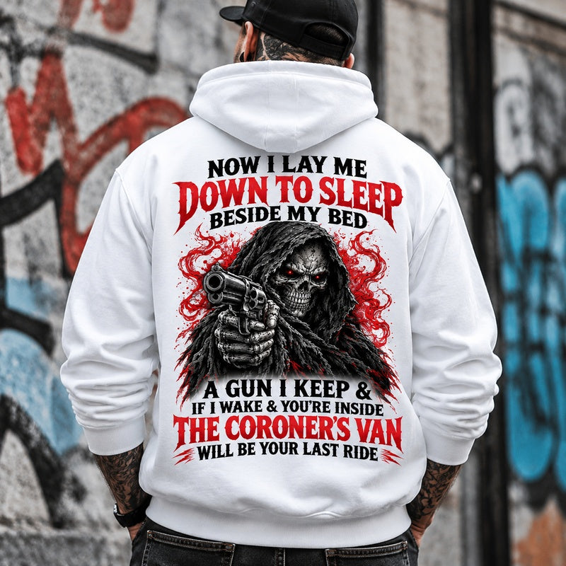 Grim Reaper Skull Hoodie,
