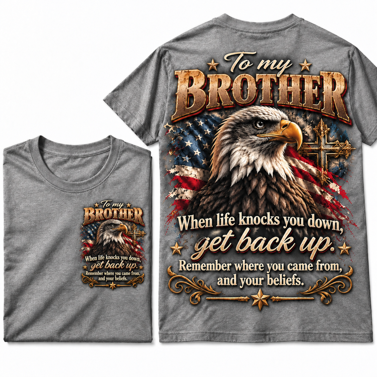Brotherhood Eagle Graphic Tee