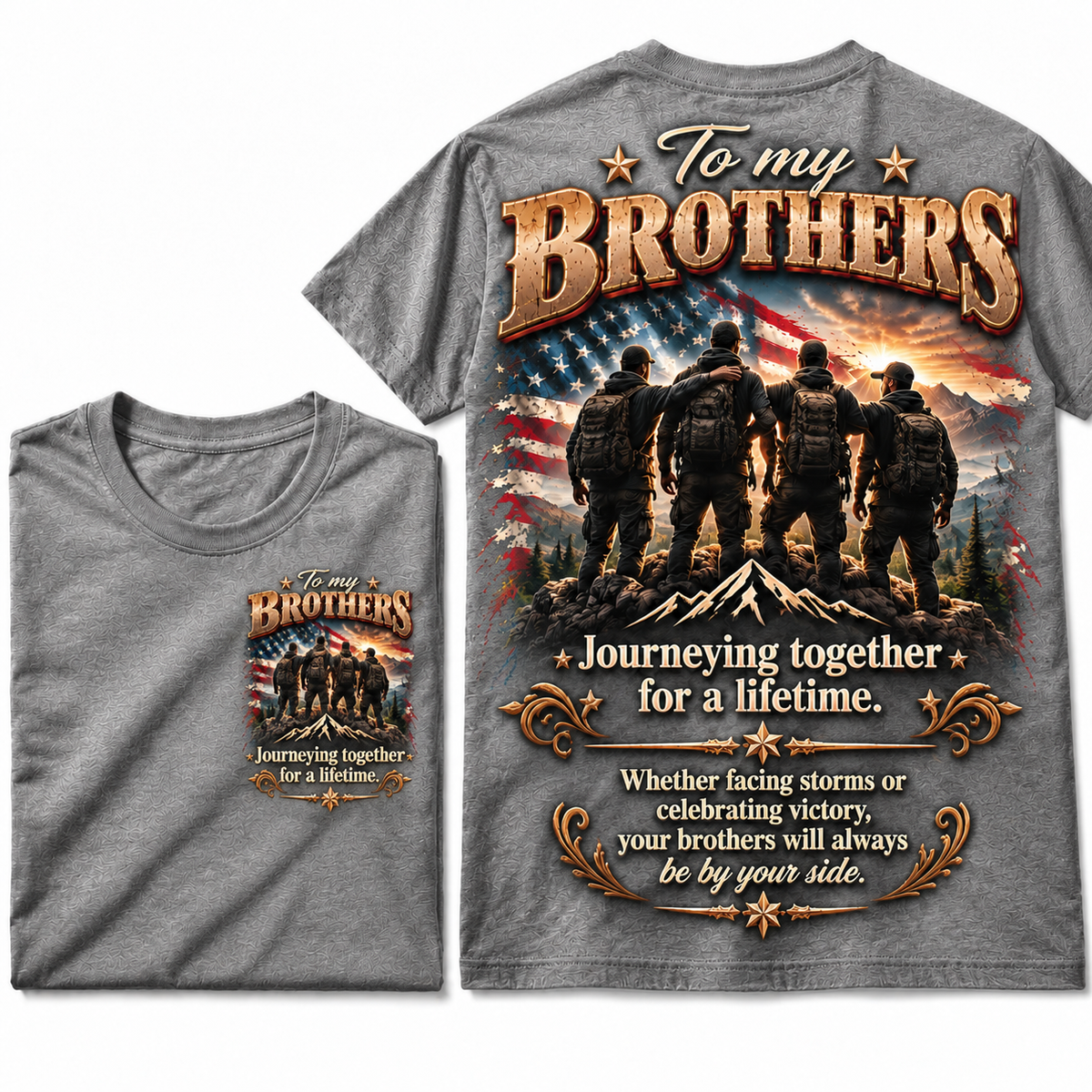Brotherhood Journey Patriotic Tee