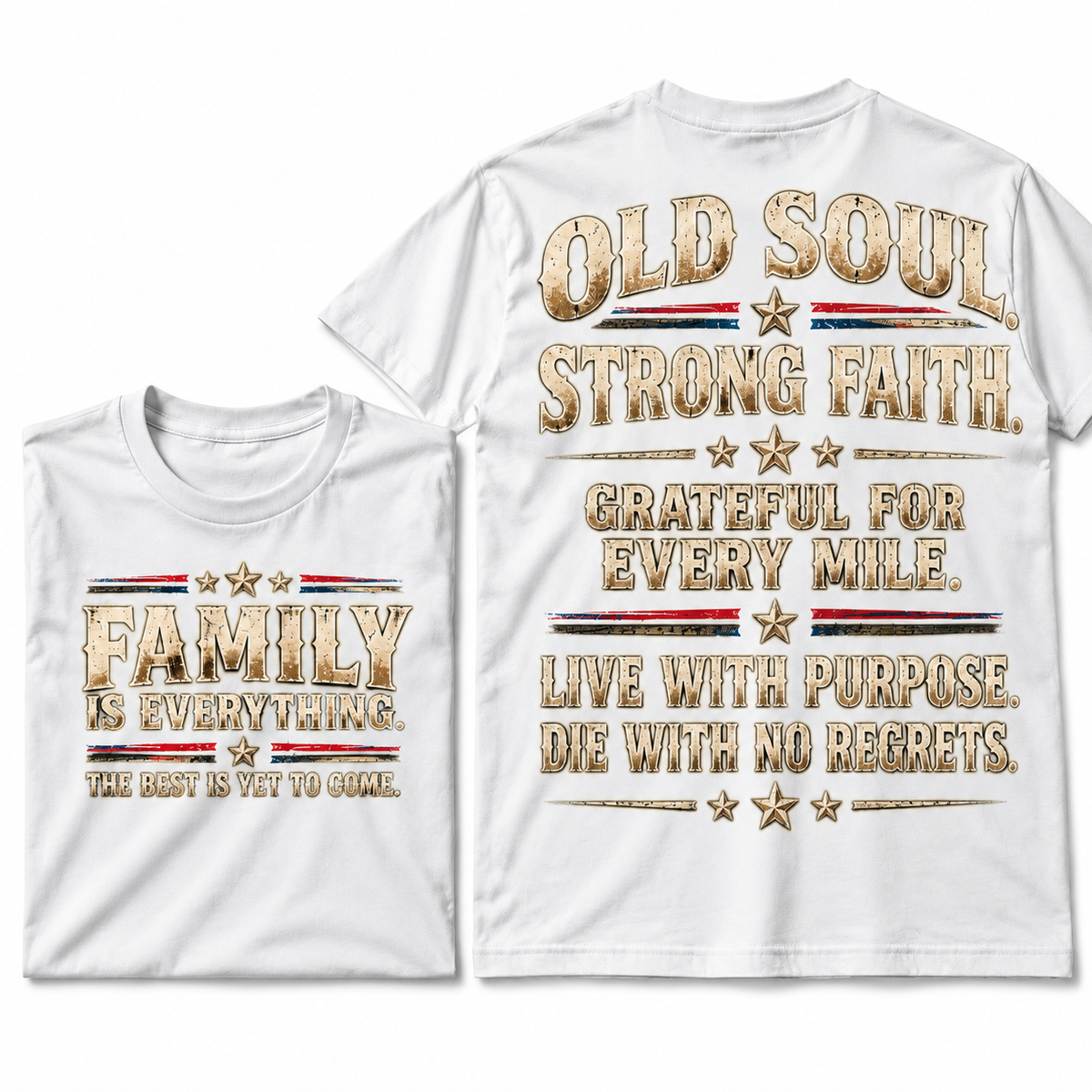 Old Soul Strong Faith Graphic Tee