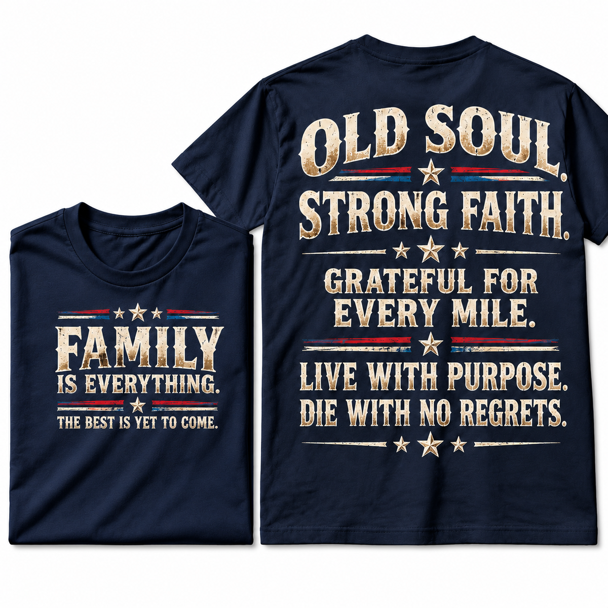 Old Soul Strong Faith Graphic Tee