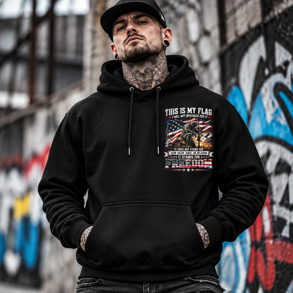 THIS IS MY FLAG – FREEDOM PATRIOTIC HOODIE