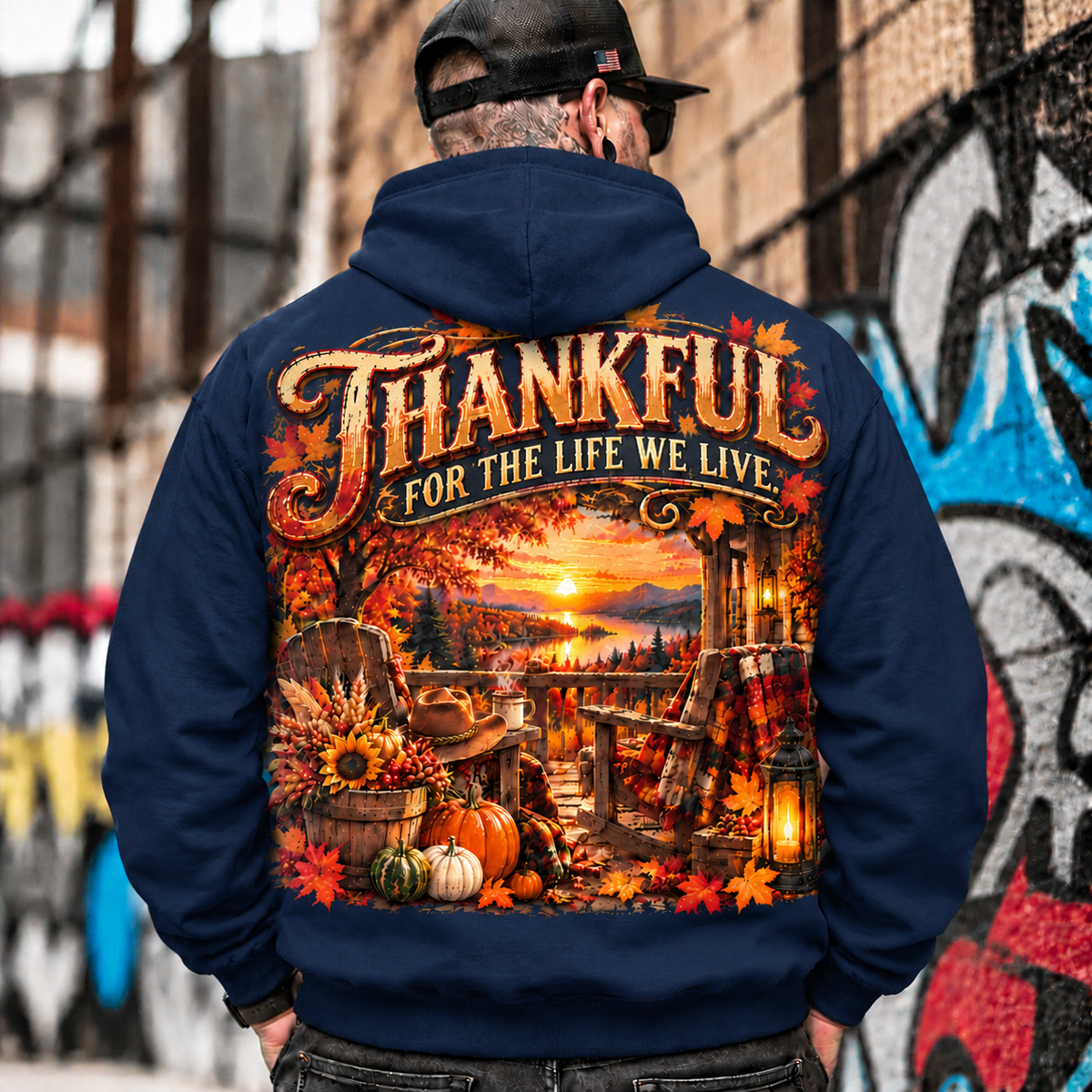 Thankful for the Life We Live Tee