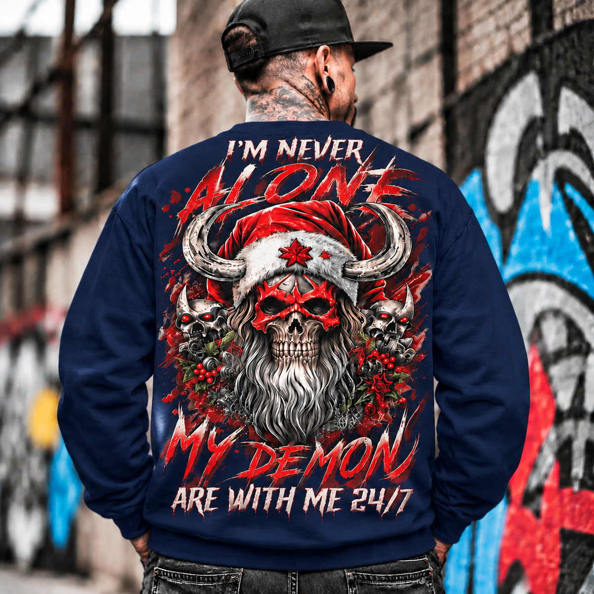 NEVER ALONE — DARK CHRISTMAS STYLE