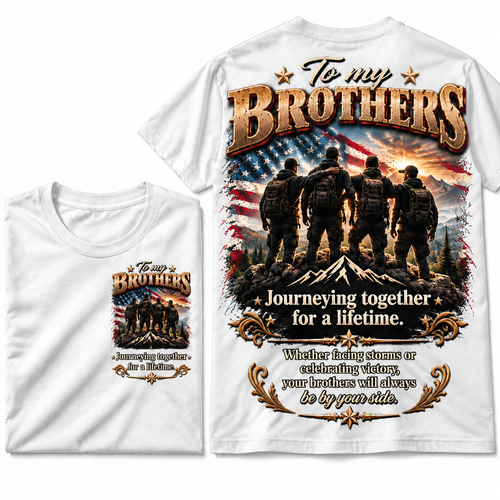 Brotherhood Journey Patriotic Tee
