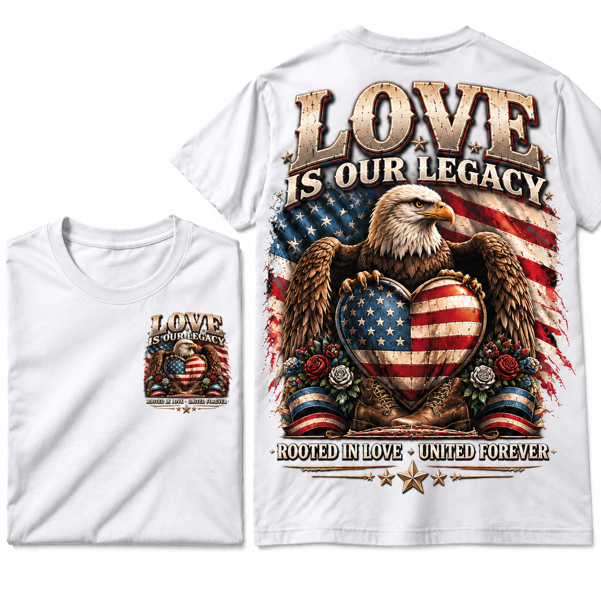 Love Is Our Legacy Eagle Tee