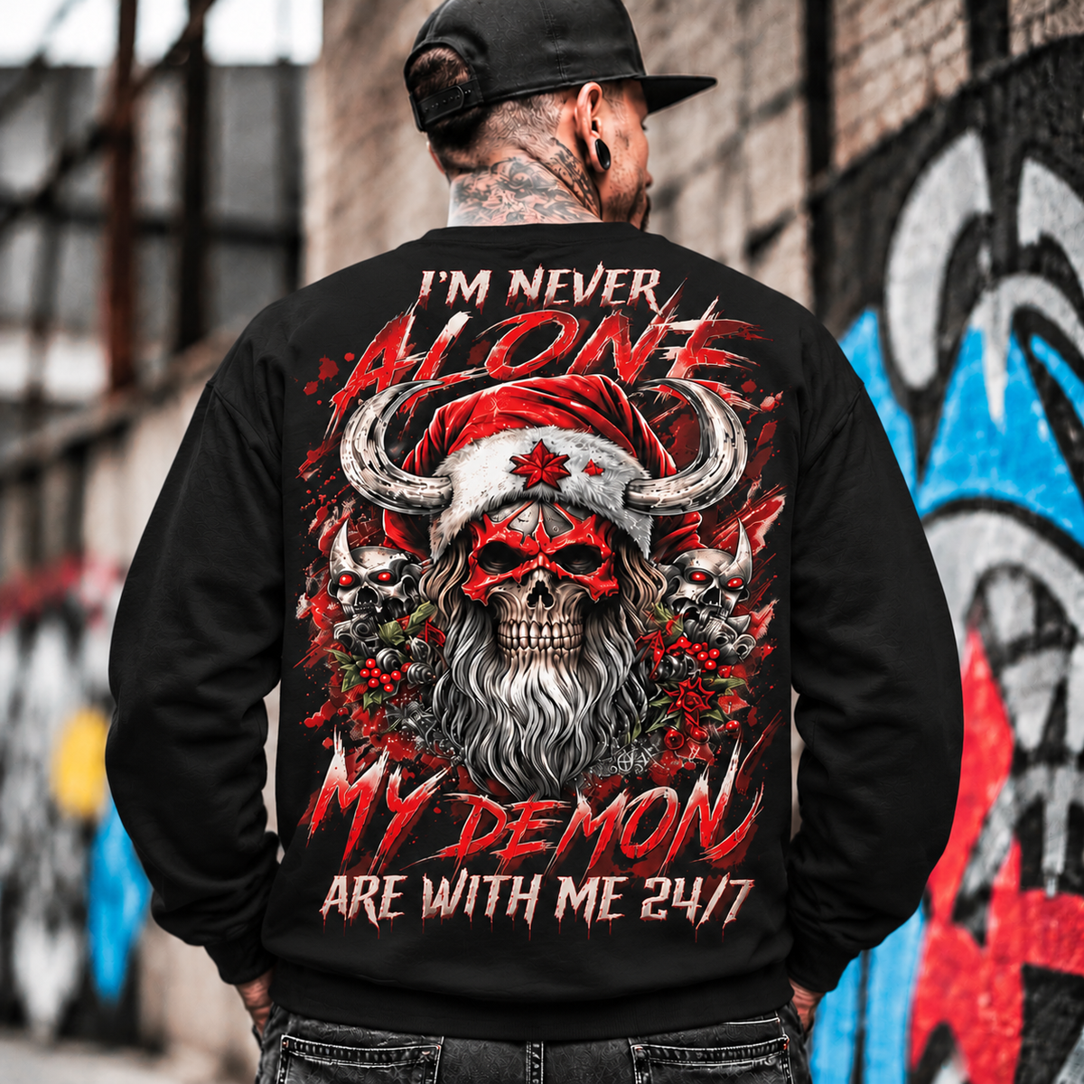 NEVER ALONE — DARK CHRISTMAS STYLE