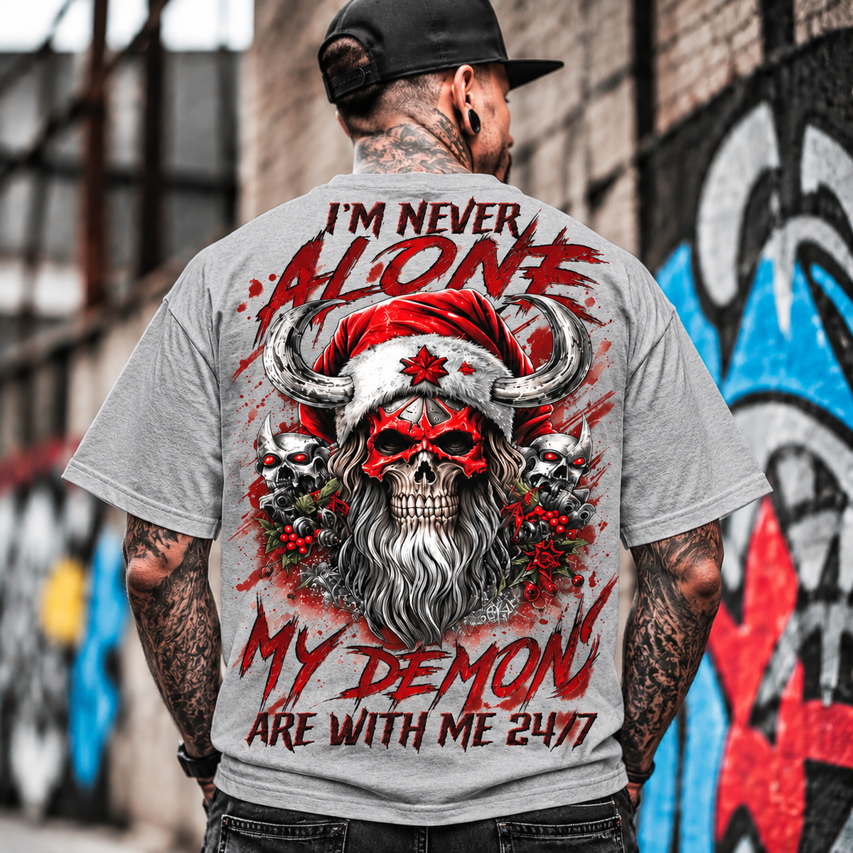 NEVER ALONE — DARK CHRISTMAS STYLE