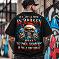 MY GIVE A F*CK IS BROKEN — DARK CHRISTMAS EDITION
