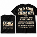 Old Soul Strong Faith Graphic Tee
