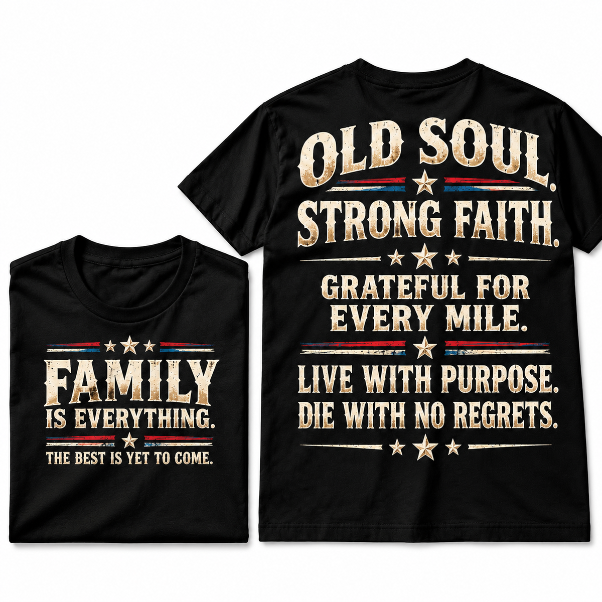 Old Soul Strong Faith Graphic Tee