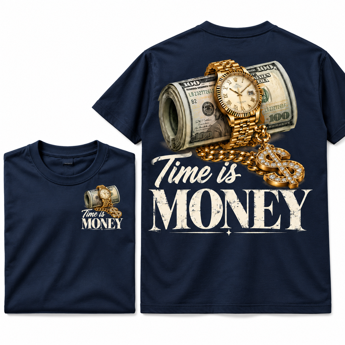 Time Is Money Graphic Tee