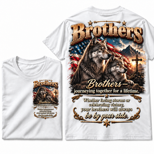 Brotherhood Wolf Graphic Tee
