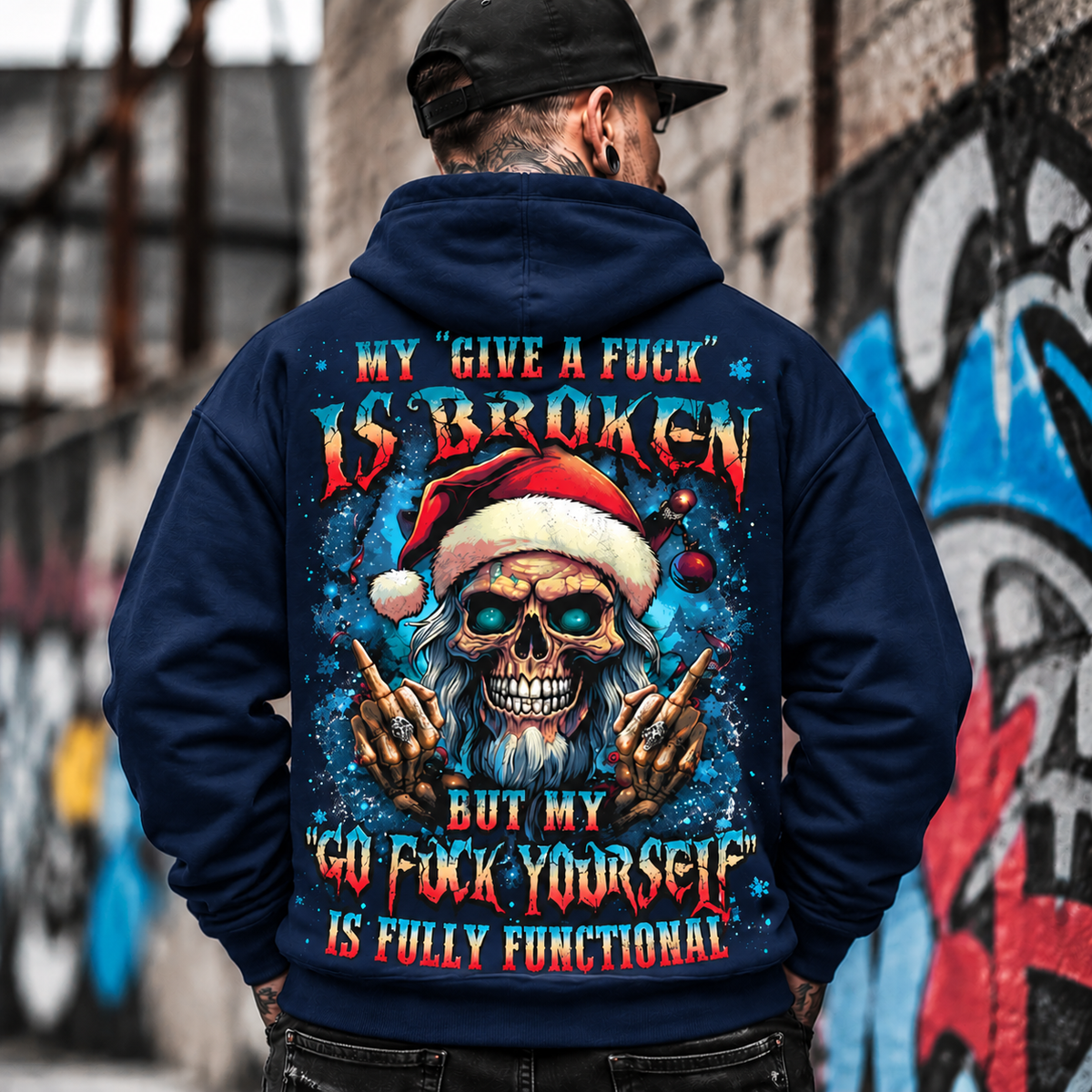 MY GIVE A F*CK IS BROKEN — DARK CHRISTMAS EDITION