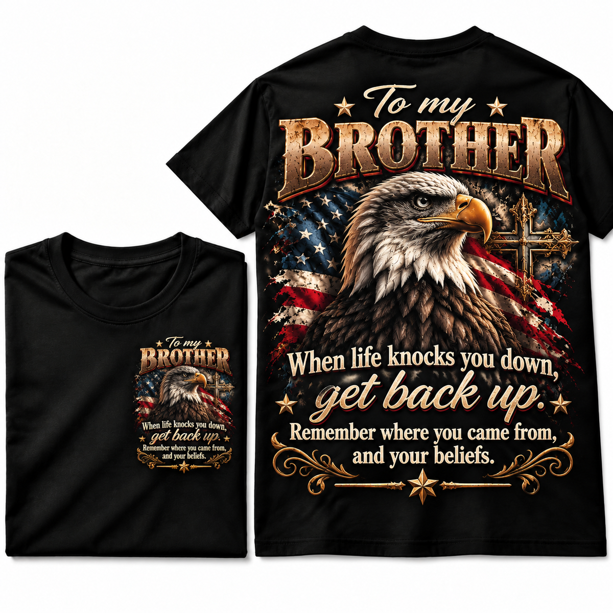Brotherhood Eagle Graphic Tee