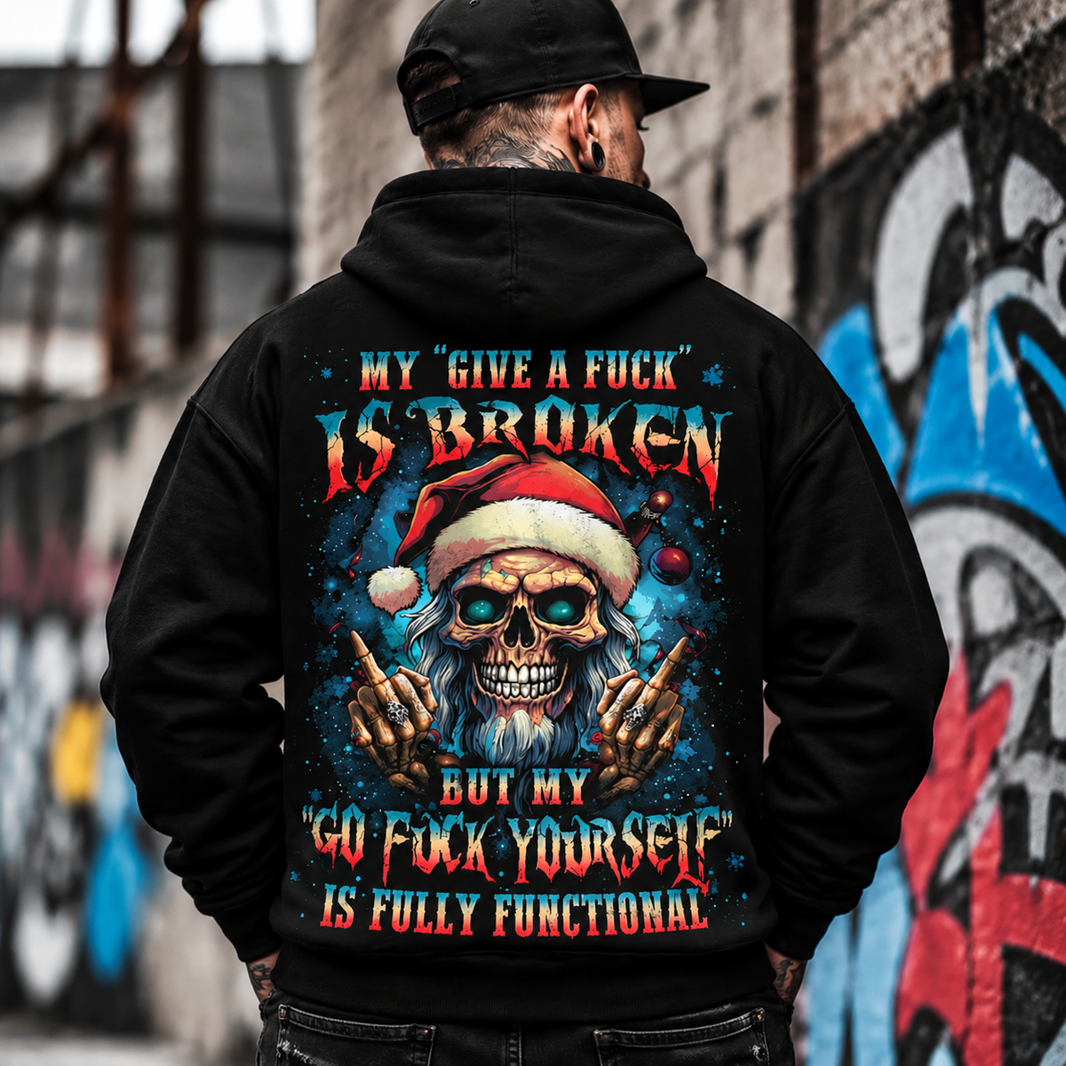 MY GIVE A F*CK IS BROKEN — DARK CHRISTMAS EDITION