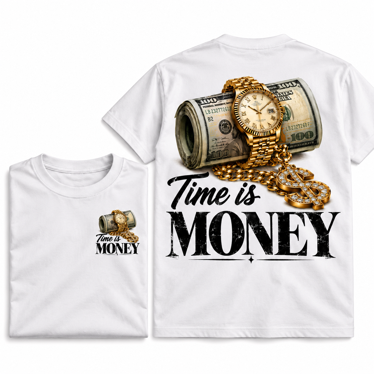 Time Is Money Graphic Tee