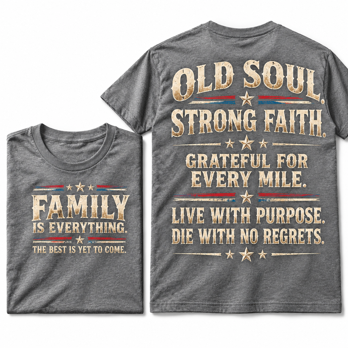 Old Soul Strong Faith Graphic Tee