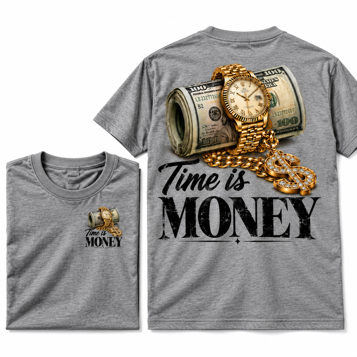 Time Is Money Graphic Tee