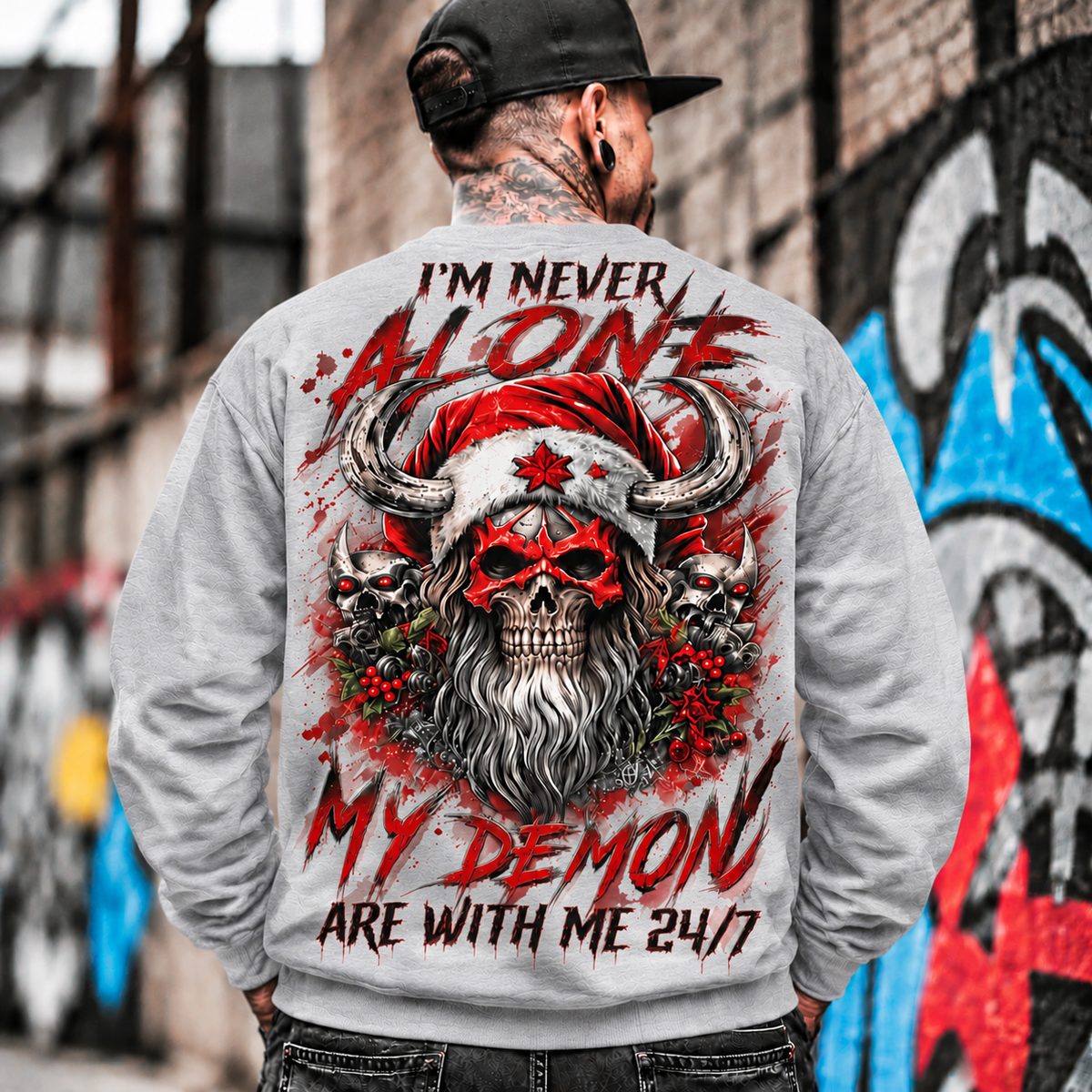 NEVER ALONE — DARK CHRISTMAS STYLE