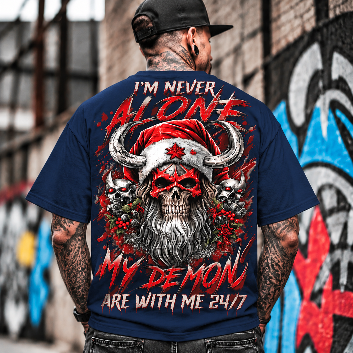 NEVER ALONE — DARK CHRISTMAS STYLE