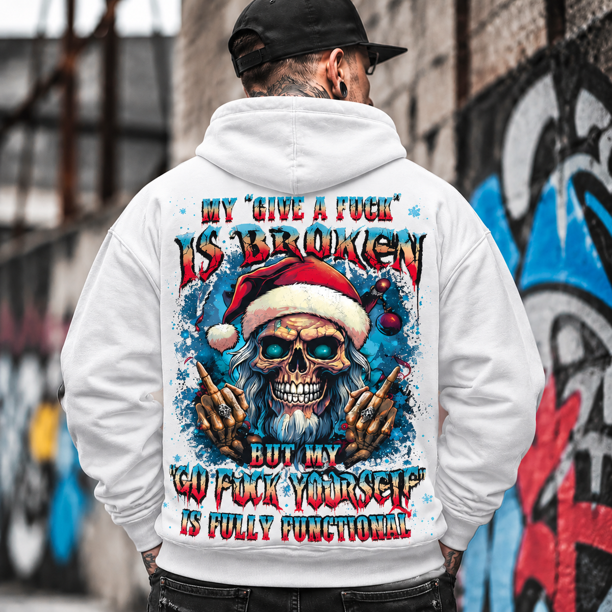 MY GIVE A F*CK IS BROKEN — DARK CHRISTMAS EDITION