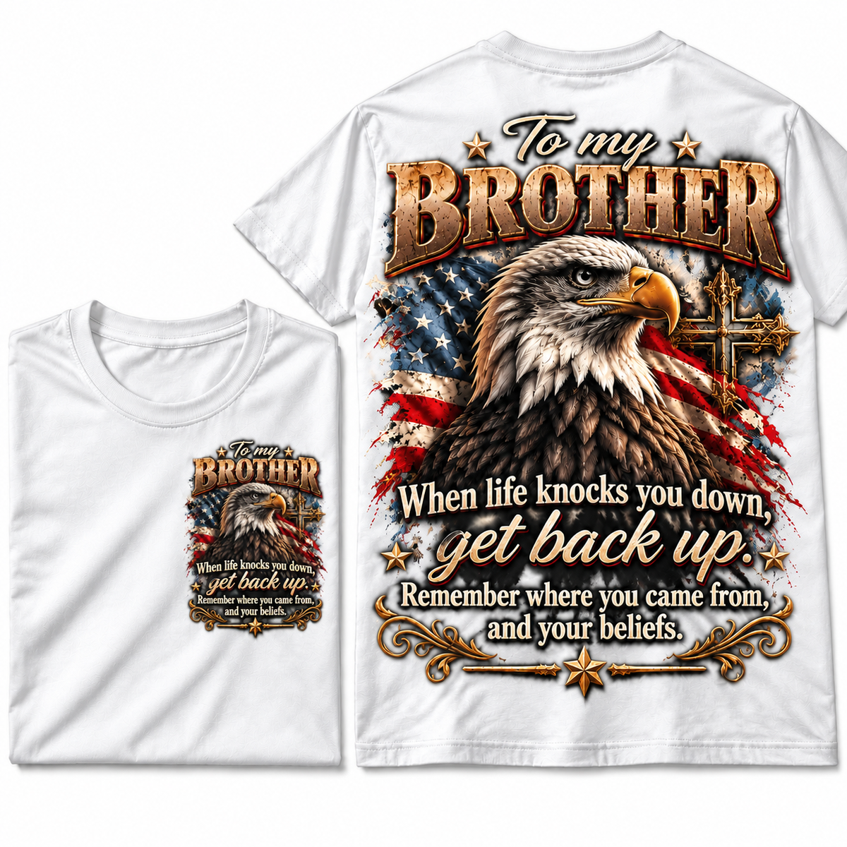 Brotherhood Eagle Graphic Tee